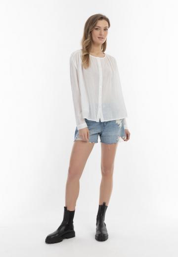 Джинсовая блузка