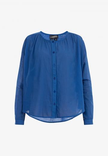 Джинсовая блузка