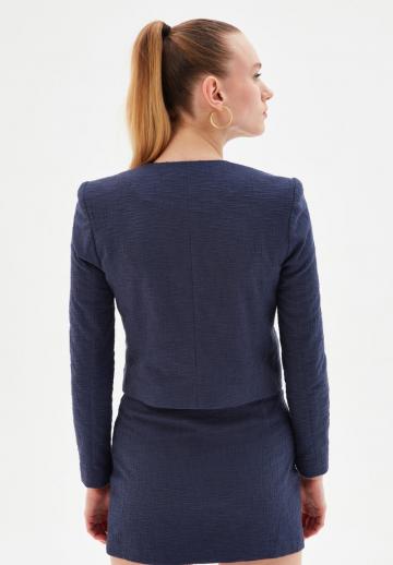 Блейзер с накладными карманами