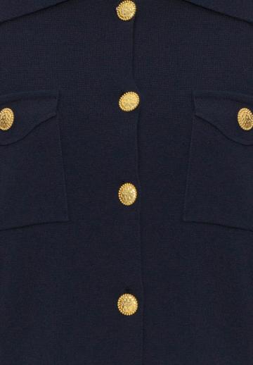 Блейзер с накладными карманами