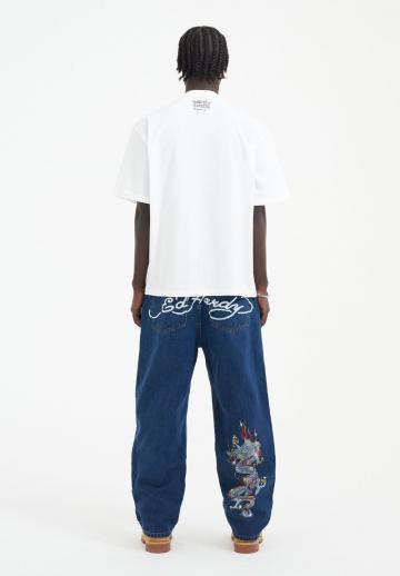 Прямые джинсы