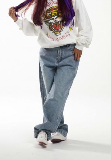 Свободные джинсы