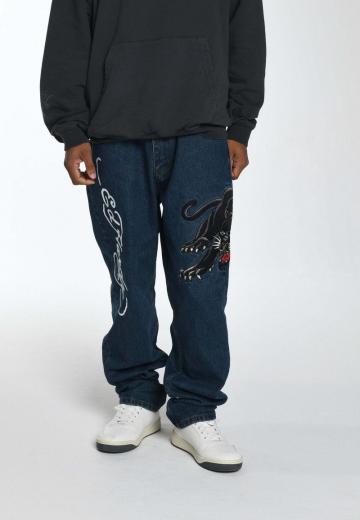 Прямые джинсы