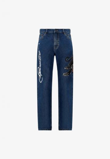 Прямые джинсы