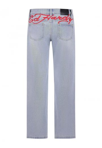 Прямые джинсы