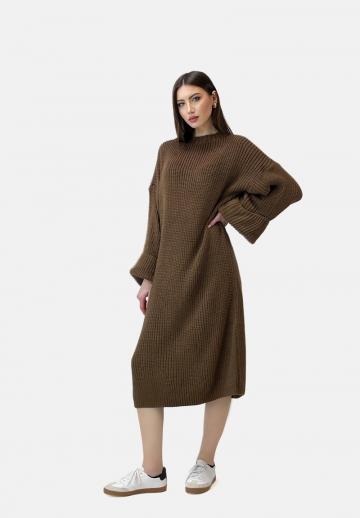 Вязаное платье