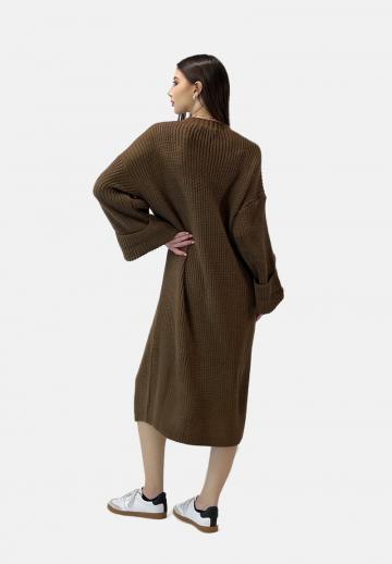 Вязаное платье