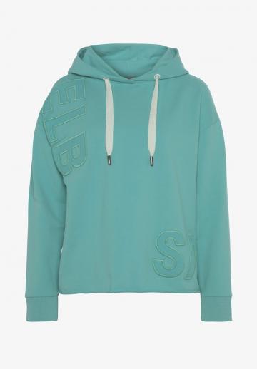 Пуловер с капюшоном