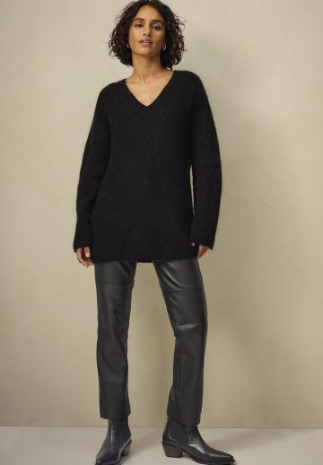 Длинный пуловер