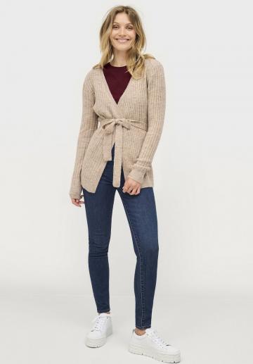 Длинный жилет