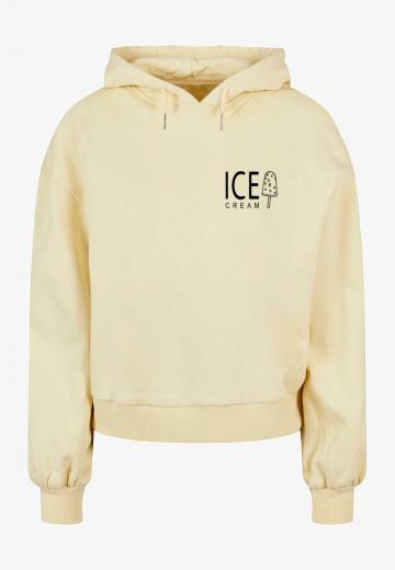 Пуловер с капюшоном