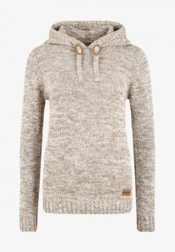 Пуловер с капюшоном