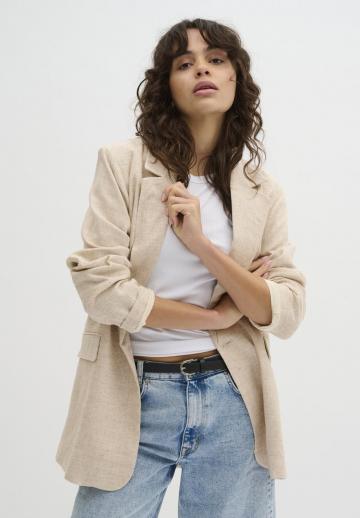 Длинный блейзер