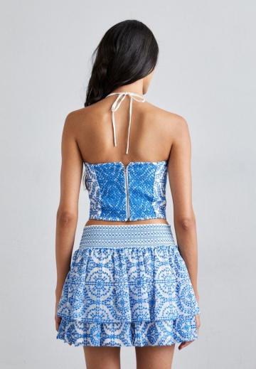 Топ на бретельках