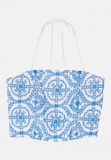 Топ на бретельках