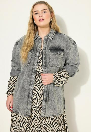 Джинсовая блузка