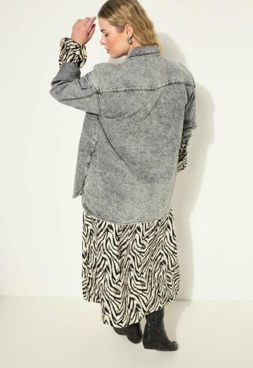 Джинсовая блузка