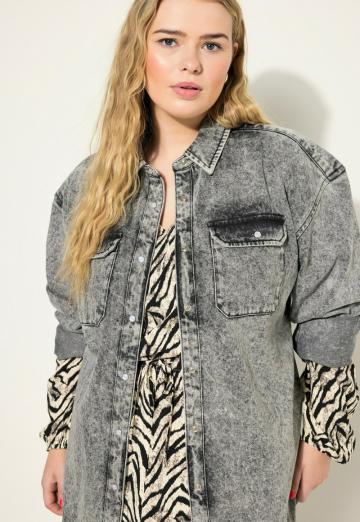 Джинсовая блузка