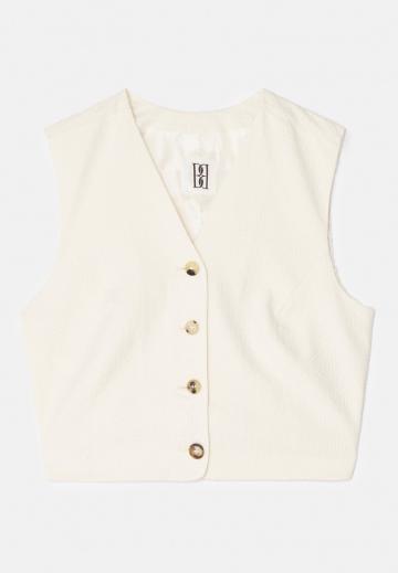 Джинсовая жилетка