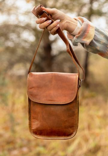 Кожаная сумка