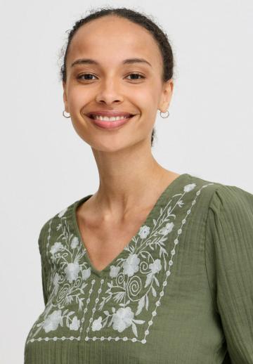 Кружевная блузка