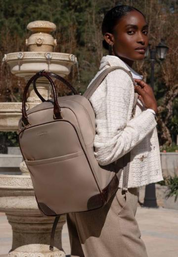 Кожаный рюкзак