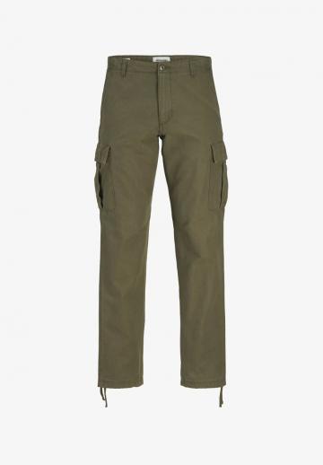 Брюки с накладными карманами