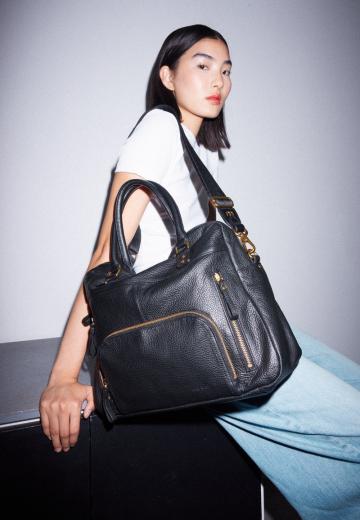 Кожаная сумка