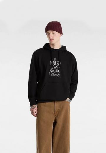 Пуловер с капюшоном