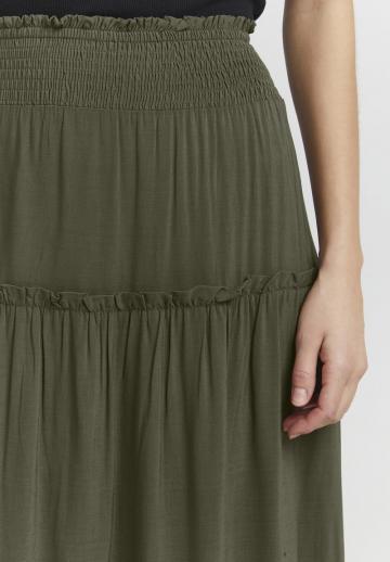 Юбка с воланами