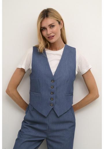 Джинсовая жилетка