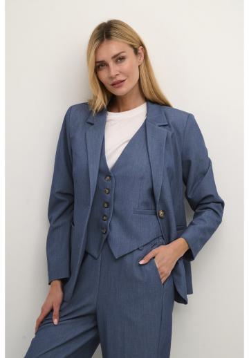 Джинсовая жилетка