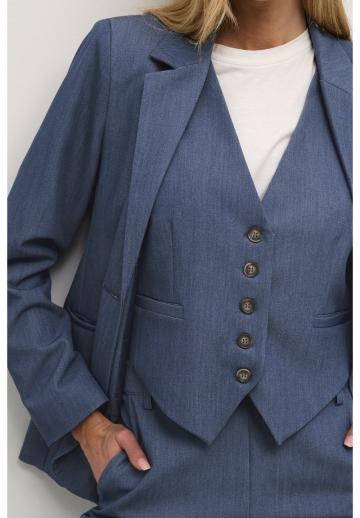 Джинсовая жилетка