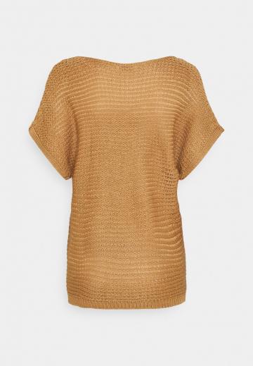 Пуловер с коротким рукавом