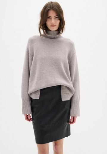 Кожаная юбка