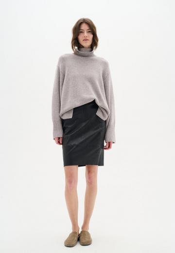 Кожаная юбка