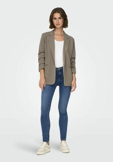 Длинный блейзер