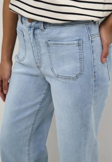 Прямые джинсы