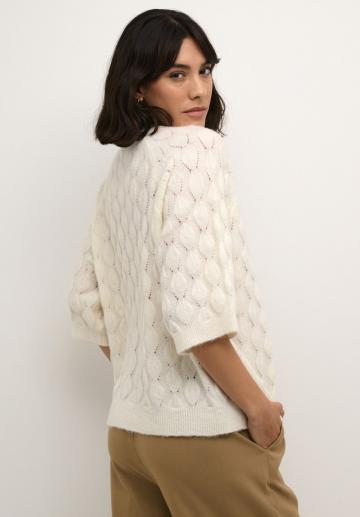 Пуловер с рукавом три четверти