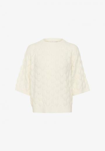 Пуловер с рукавом три четверти