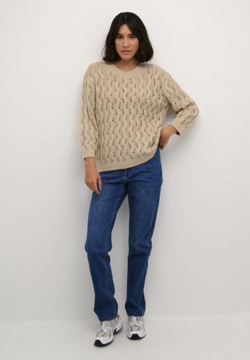 Длинный пуловер