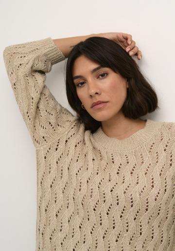 Длинный пуловер