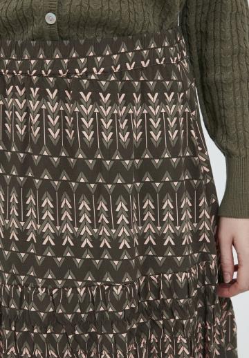 Юбка с воланами