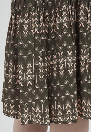 Юбка с воланами