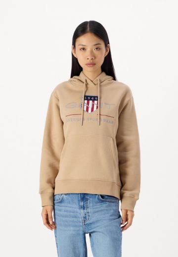 Пуловер с капюшоном