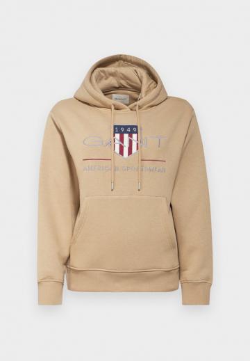 Пуловер с капюшоном