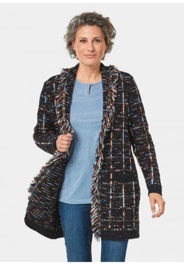 Длинный жилет