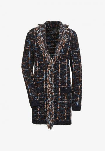 Длинный жилет