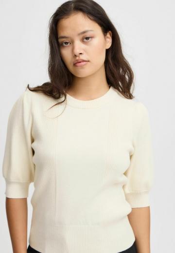 Пуловер с коротким рукавом