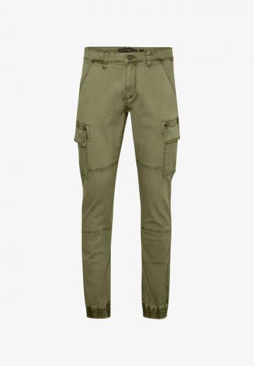 Брюки с накладными карманами